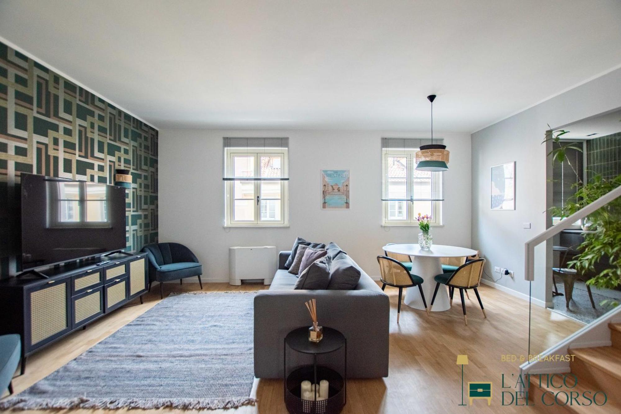 L'Attico Del Corso Apartment Trieste Luaran gambar